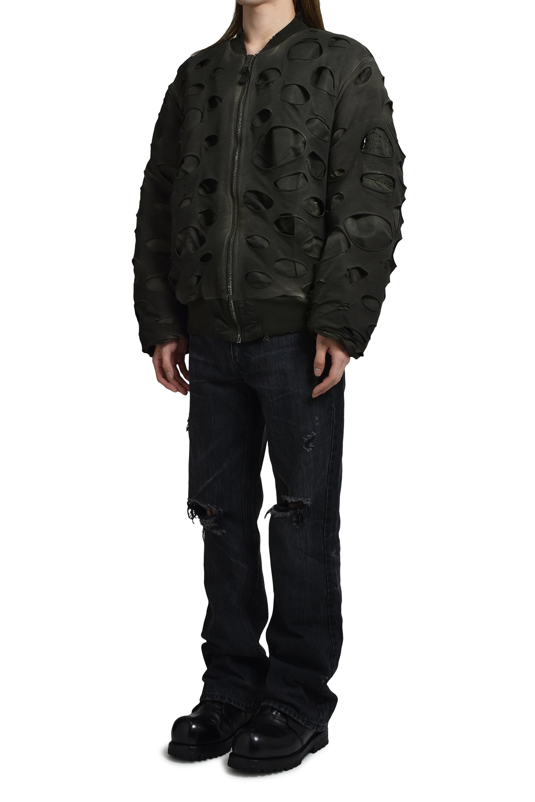 DOUBLE LAYER BOMBER ATS / ARMY OIL WASH