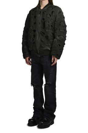 DOUBLE LAYER BOMBER ATS / ARMY OIL WASH