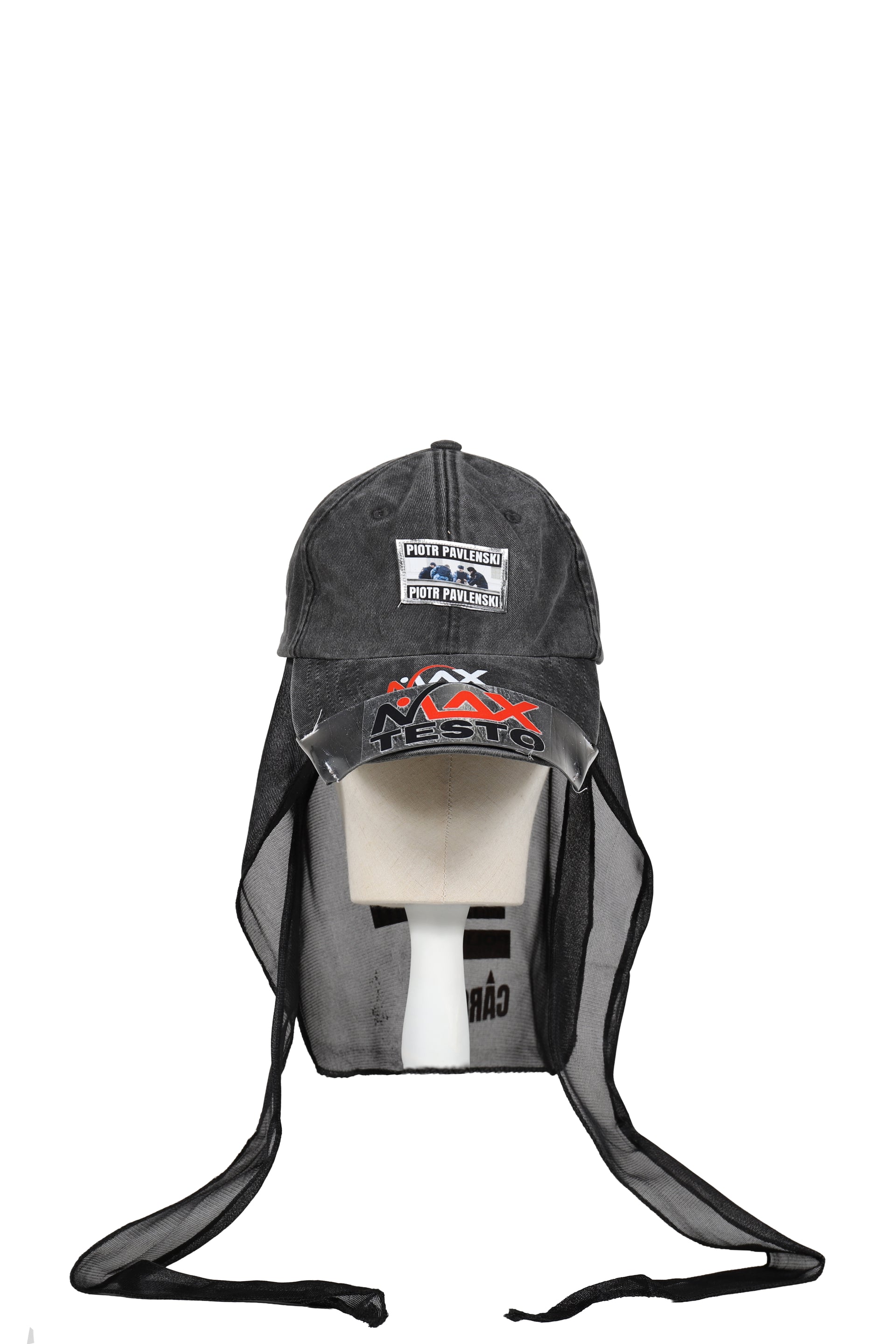 DESCENDEZ DU MUR PIOTR - CAP + DURAG / BLK