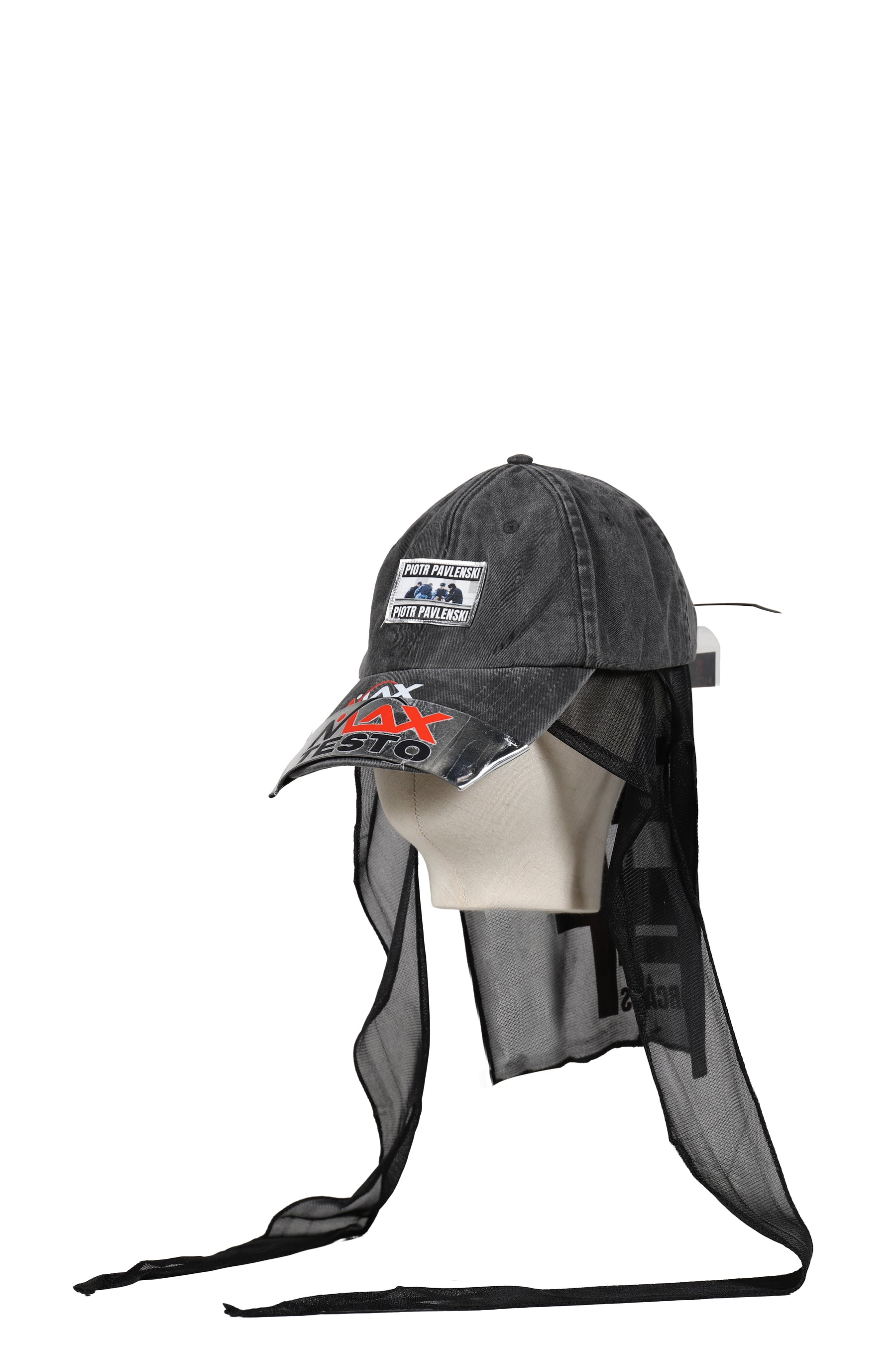 DESCENDEZ DU MUR PIOTR - CAP + DURAG / BLK