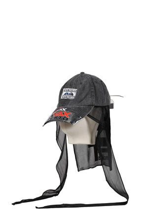 DESCENDEZ DU MUR PIOTR - CAP + DURAG / BLK