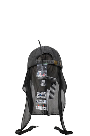 DESCENDEZ DU MUR PIOTR - CAP + DURAG / BLK