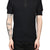 RIB HENLEY TOP / BLK