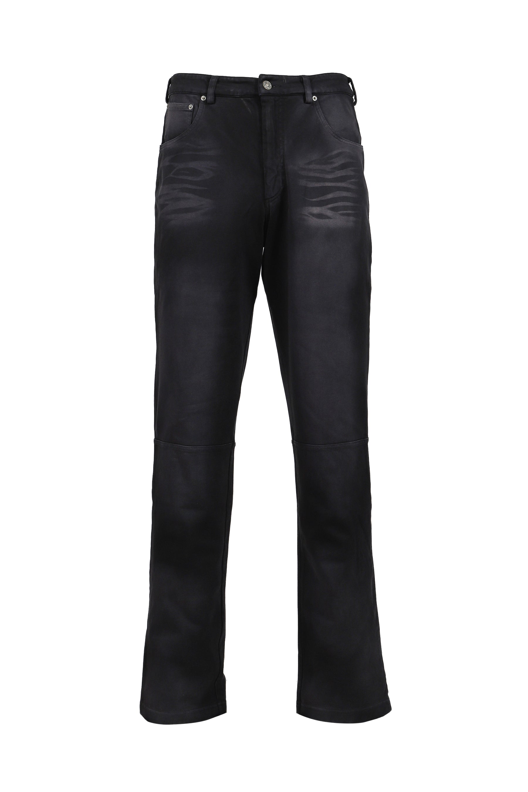 ACADEMY LEATHER SWEAT / VTG BLK 