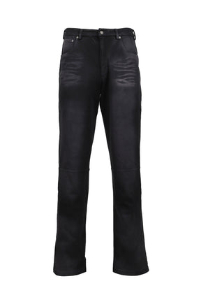 ACADEMY LEATHER SWEAT / VTG BLK 