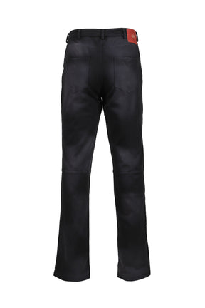 ACADEMY LEATHER SWEAT / VTG BLK 