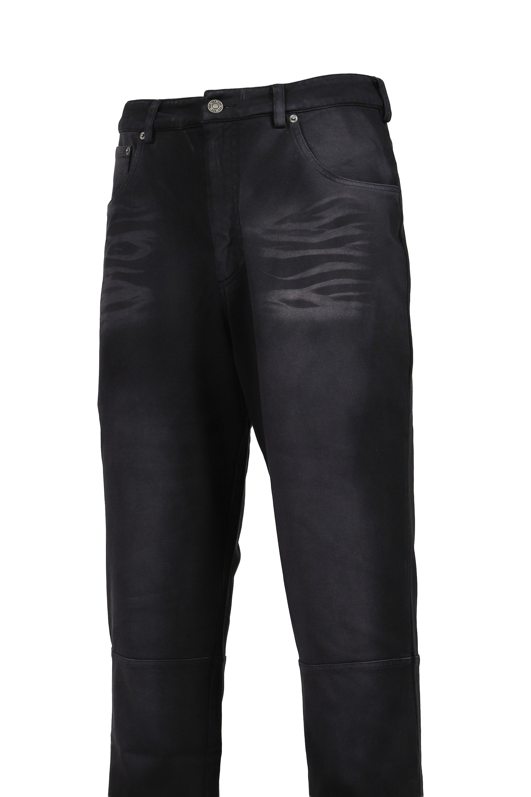 ACADEMY LEATHER SWEAT / VTG BLK 