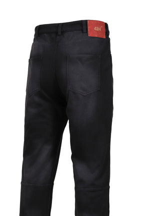 ACADEMY LEATHER SWEAT / VTG BLK 