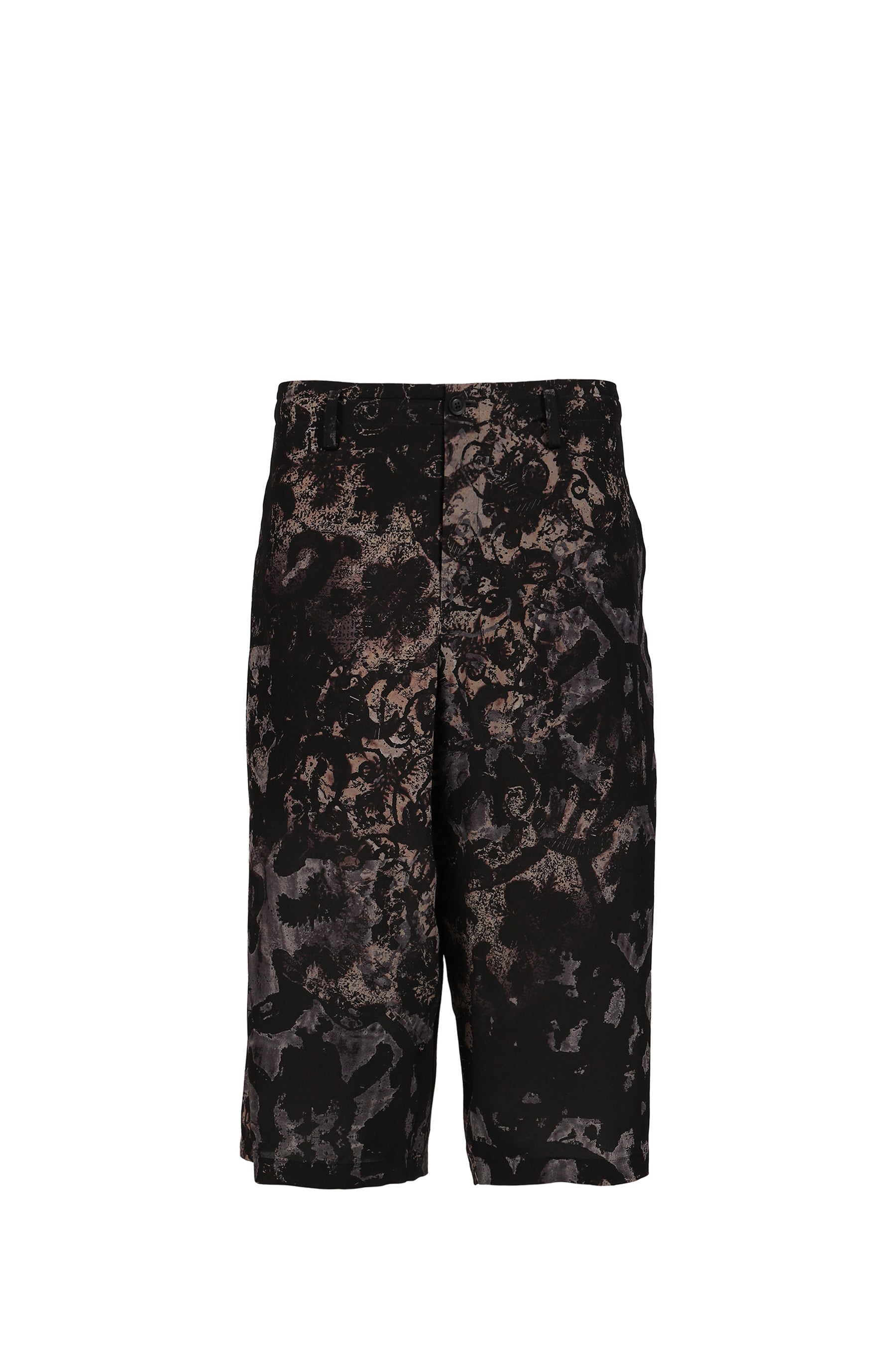BAROQUE PRINT PANTS / BLK