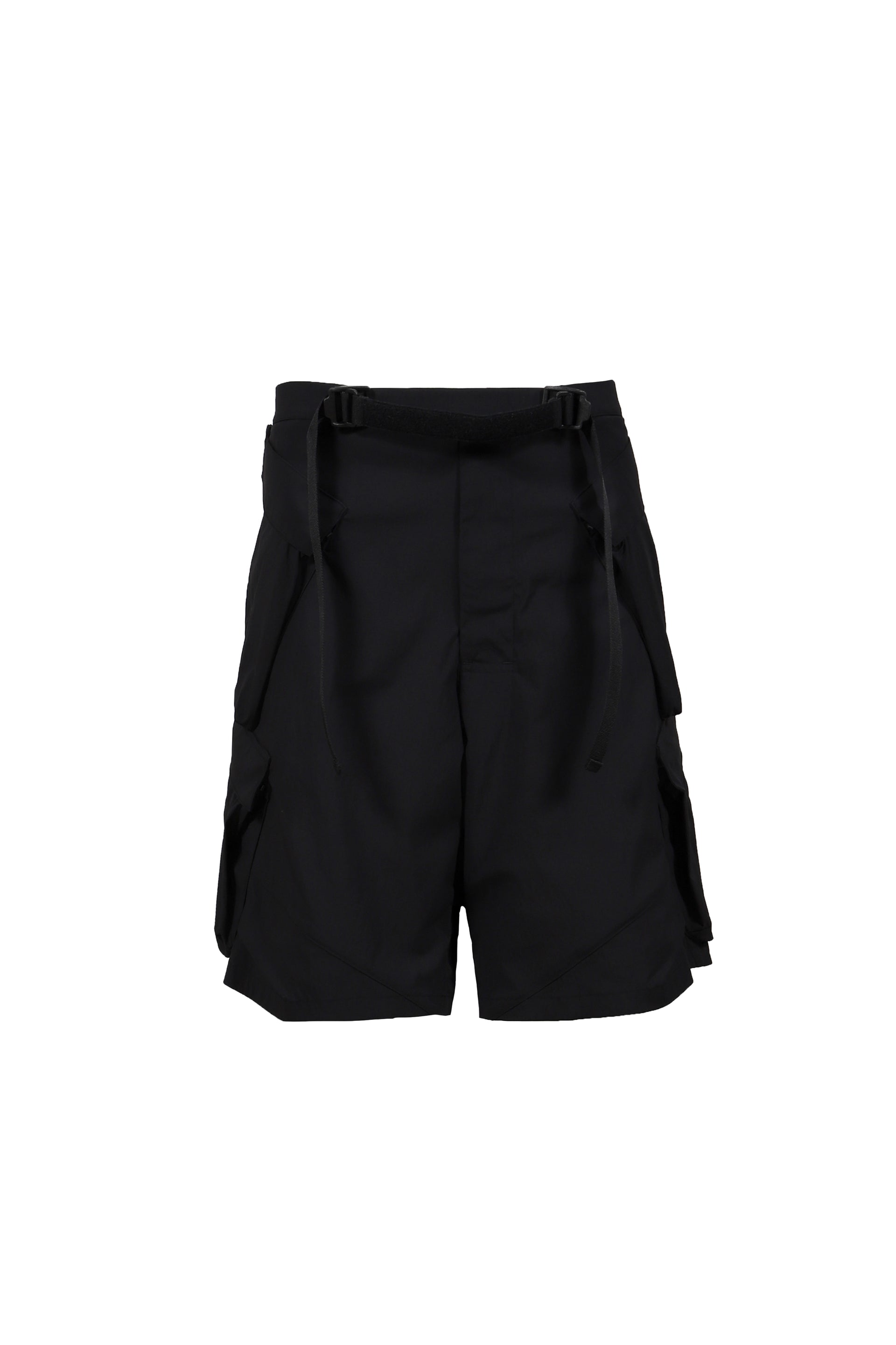 ACRONYM NYLON STRETCH DOUBLE CARGO SHORT PANT GEN. 1 (SP56A-M) / BLK