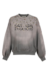 CRYSTAL CASTLE CREWNECK / GRY