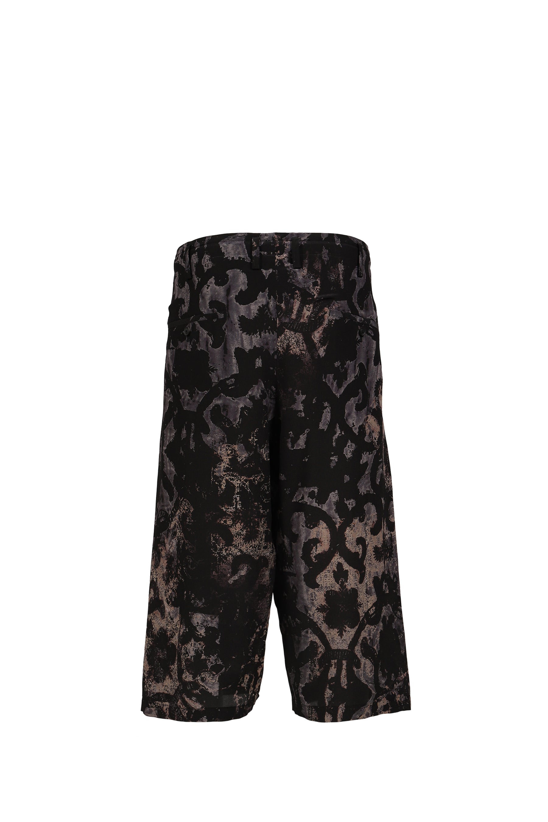 BAROQUE PRINT PANTS / BLK
