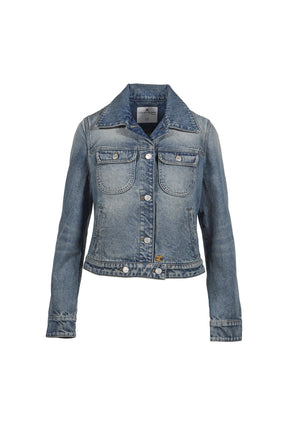SIGNATURE DENIM TRUCKER JACKET / VINTAGE MEDIUM BLU
