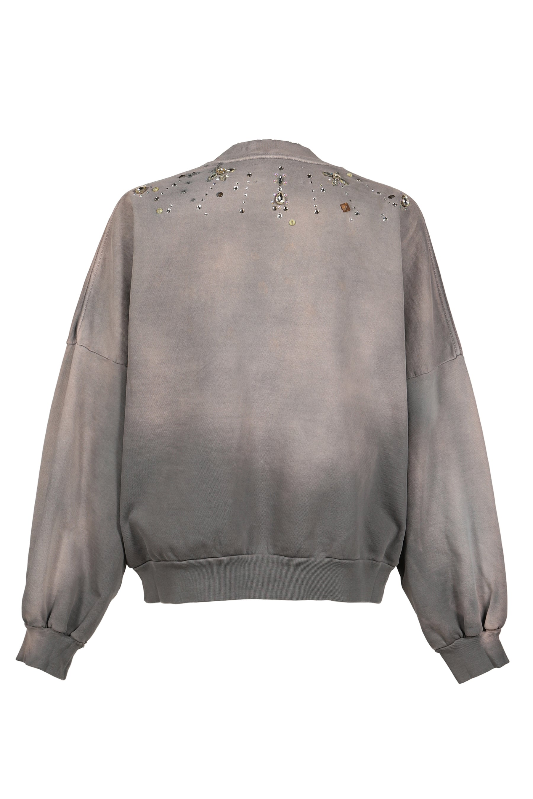 CRYSTAL CASTLE CREWNECK / GRY