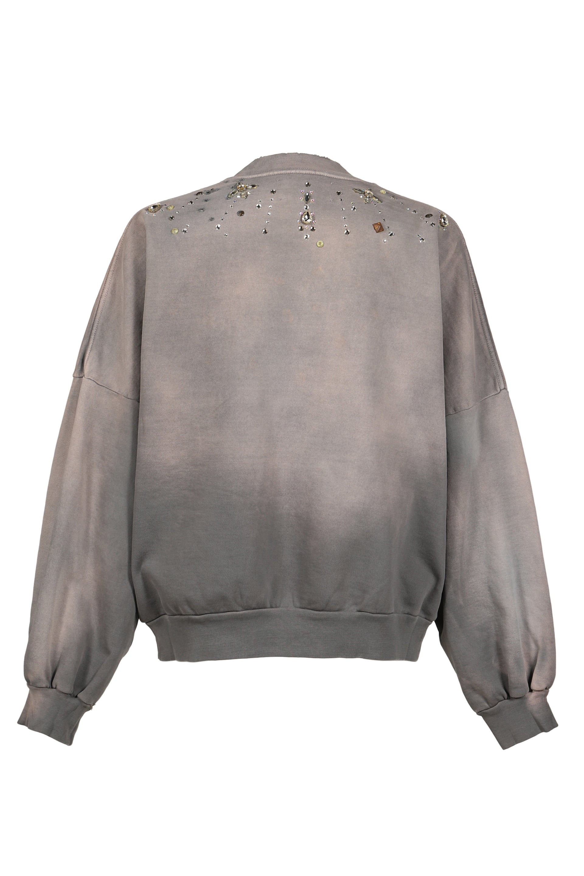 CRYSTAL CASTLE CREWNECK / GRY
