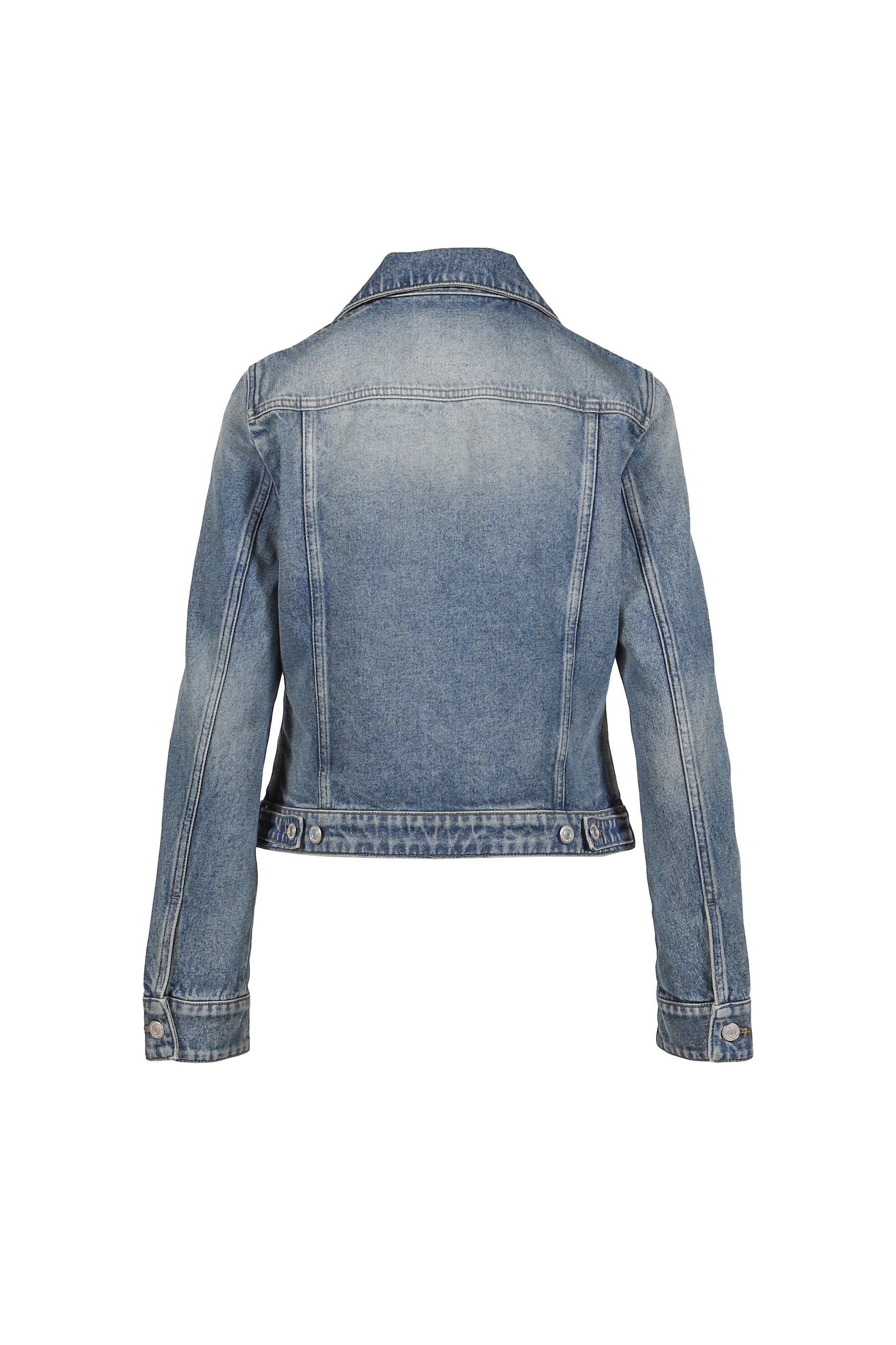 SIGNATURE DENIM TRUCKER JACKET / VINTAGE MEDIUM BLU