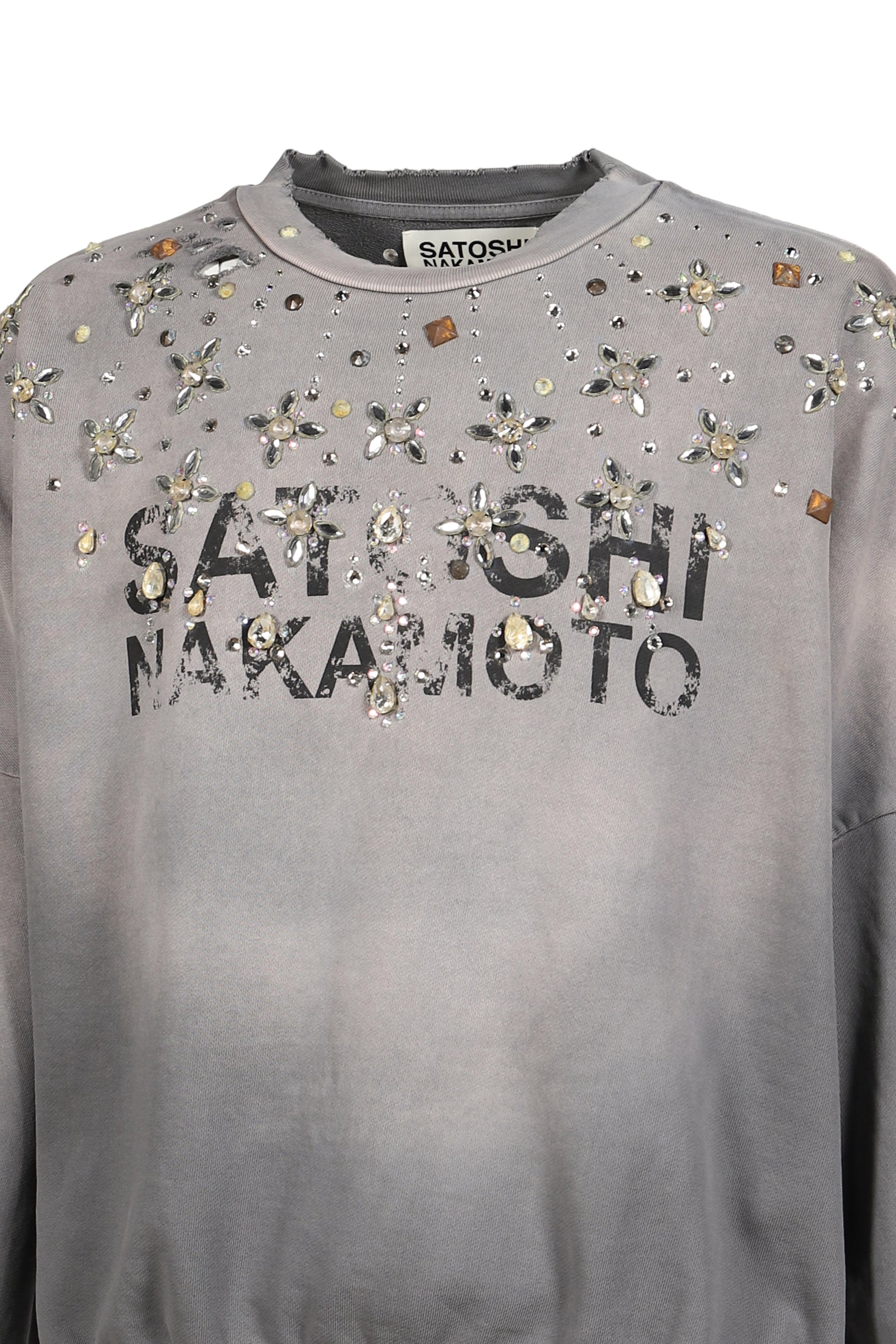 CRYSTAL CASTLE CREWNECK / GRY
