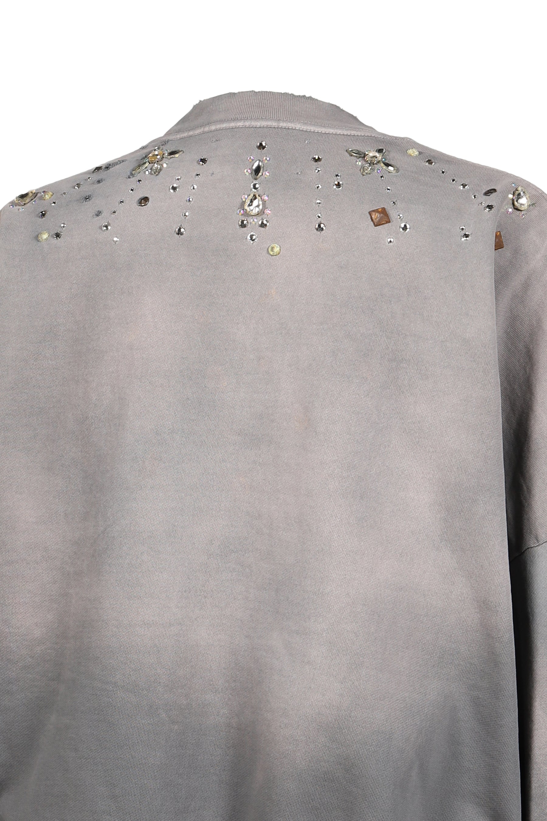 CRYSTAL CASTLE CREWNECK / GRY
