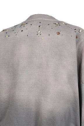 CRYSTAL CASTLE CREWNECK / GRY