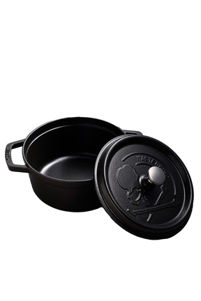 COCOTTE ROUND 22CM BLACK