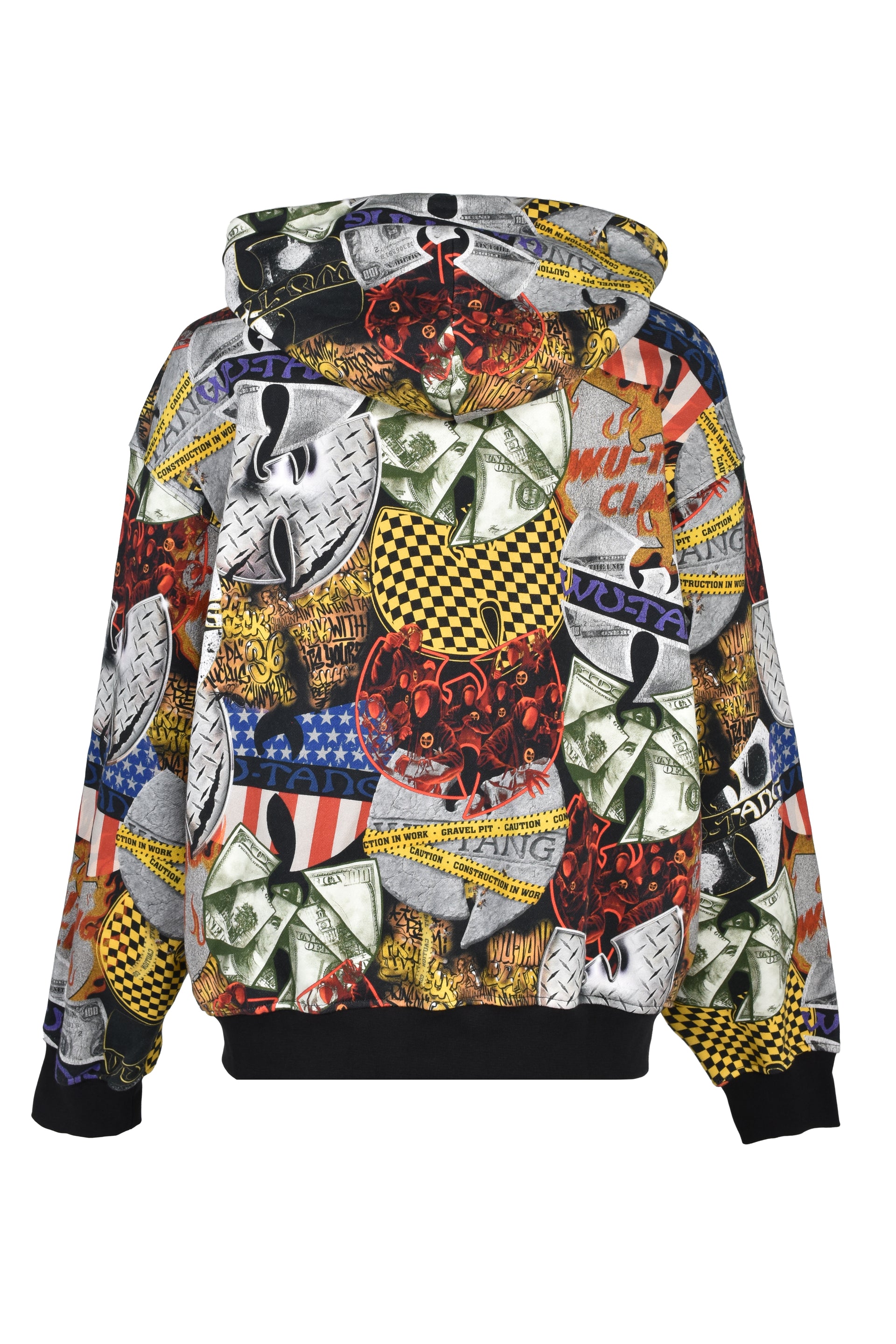 WU-TANG CLAN LEGENDARY LOGO HOODIE / BLK MULTI