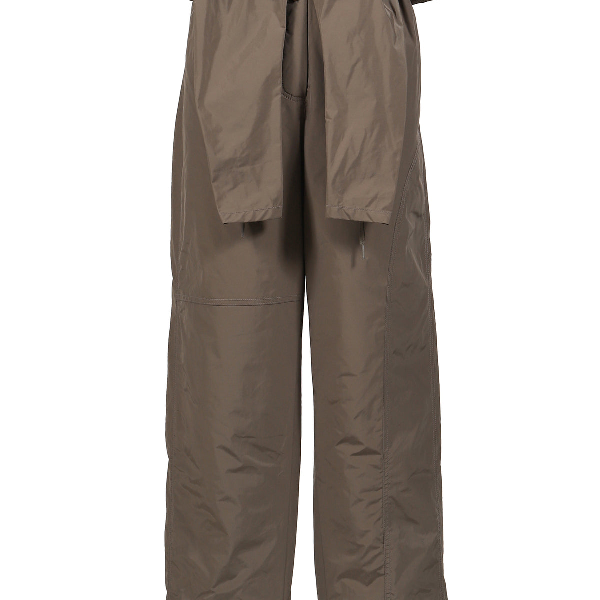 OPEN YY オープンワイワイ FW25 WRAP PADDED PANTS / GRN - NUBIAN