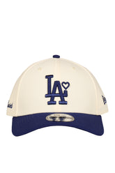 X NEWERA DODGERS CAP / BLU×WHT