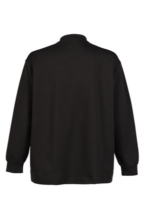 OVERSIZED LONG SLEEVE TEE / BLACK