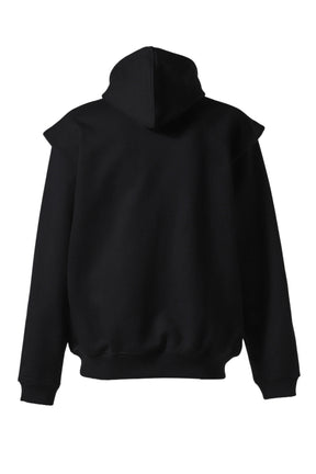 OUTLINE LOGO HOODIE / BLK