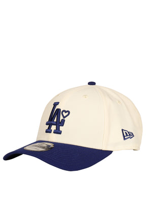 X NEWERA DODGERS CAP / BLU×WHT