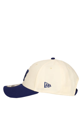 X NEWERA DODGERS CAP / BLU×WHT