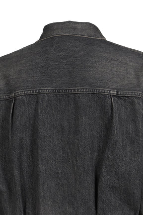 2PKT VINATGE DENIM JACKET / BLK