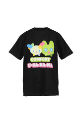 COMFORT × SANRIO CHARACTERS UH T-SHIRT / BLK