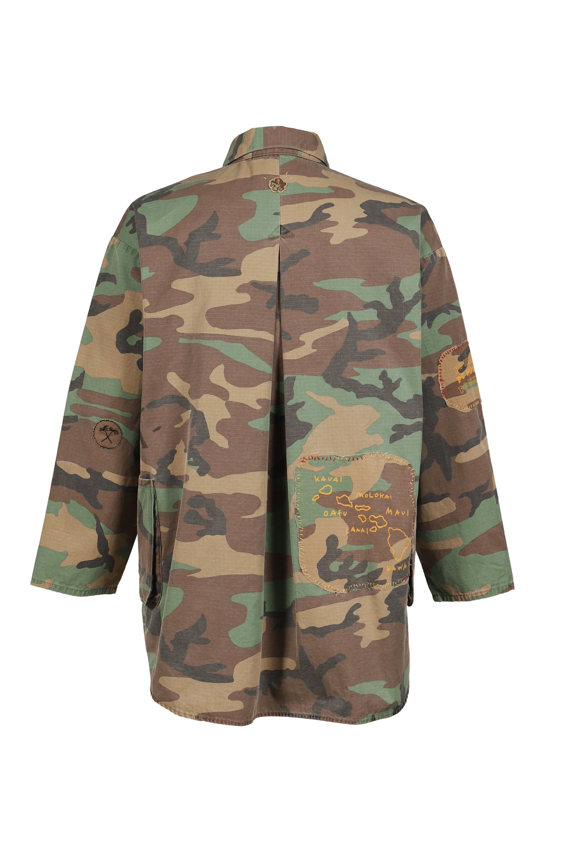ALOHA CAMOUFLAGE SHIRT JACKET / CAMO
