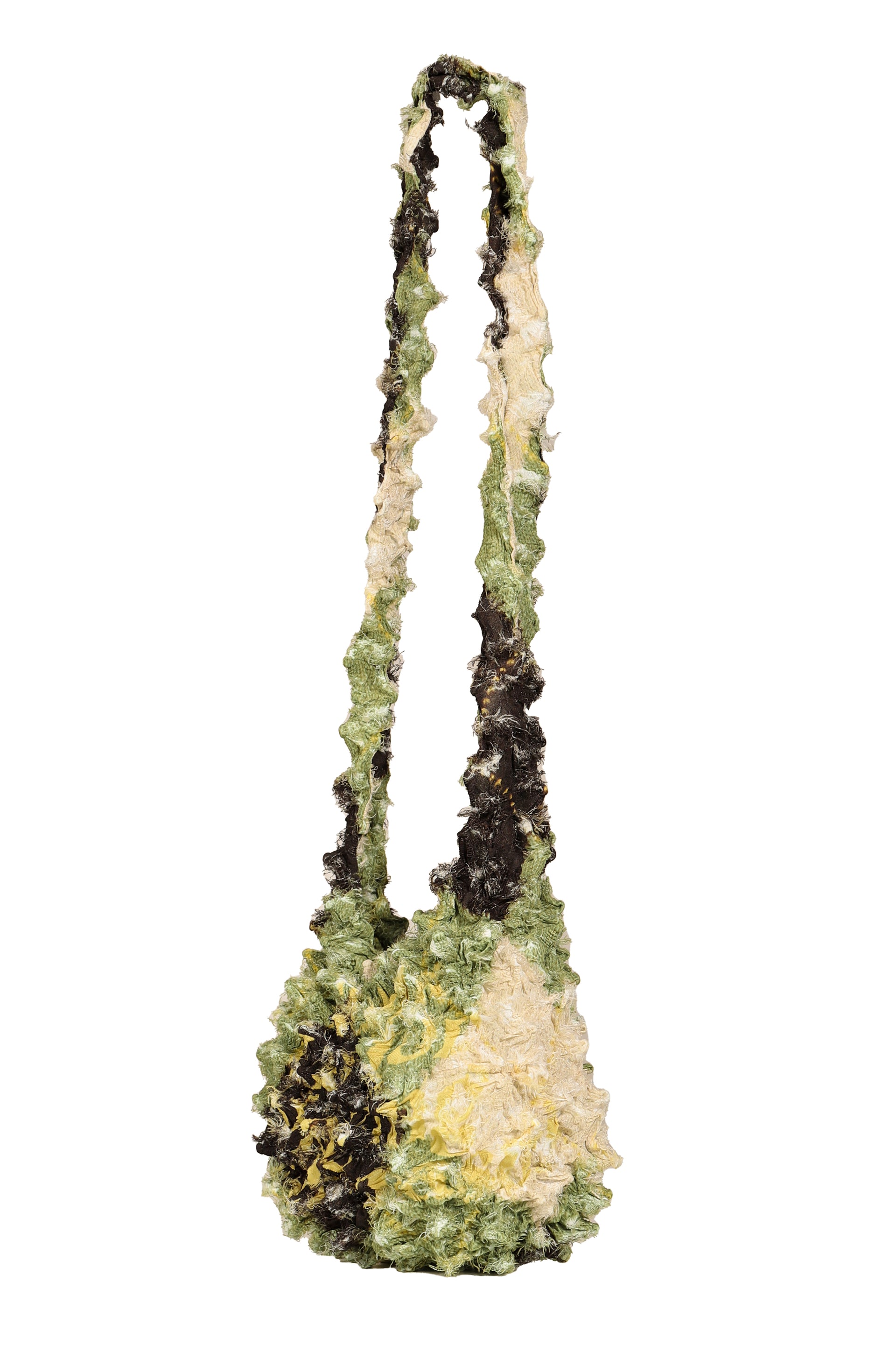 SPIKY DIAMOND BAG / PISTACHIO