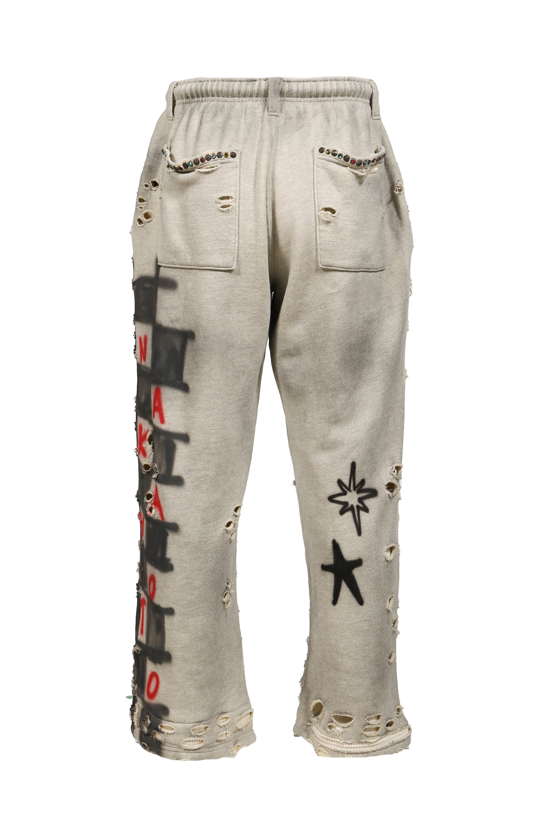 SATOSHI NAKAMOTO サトシ ナカモト SS26 GET WHAT I WANT SWEATPANT