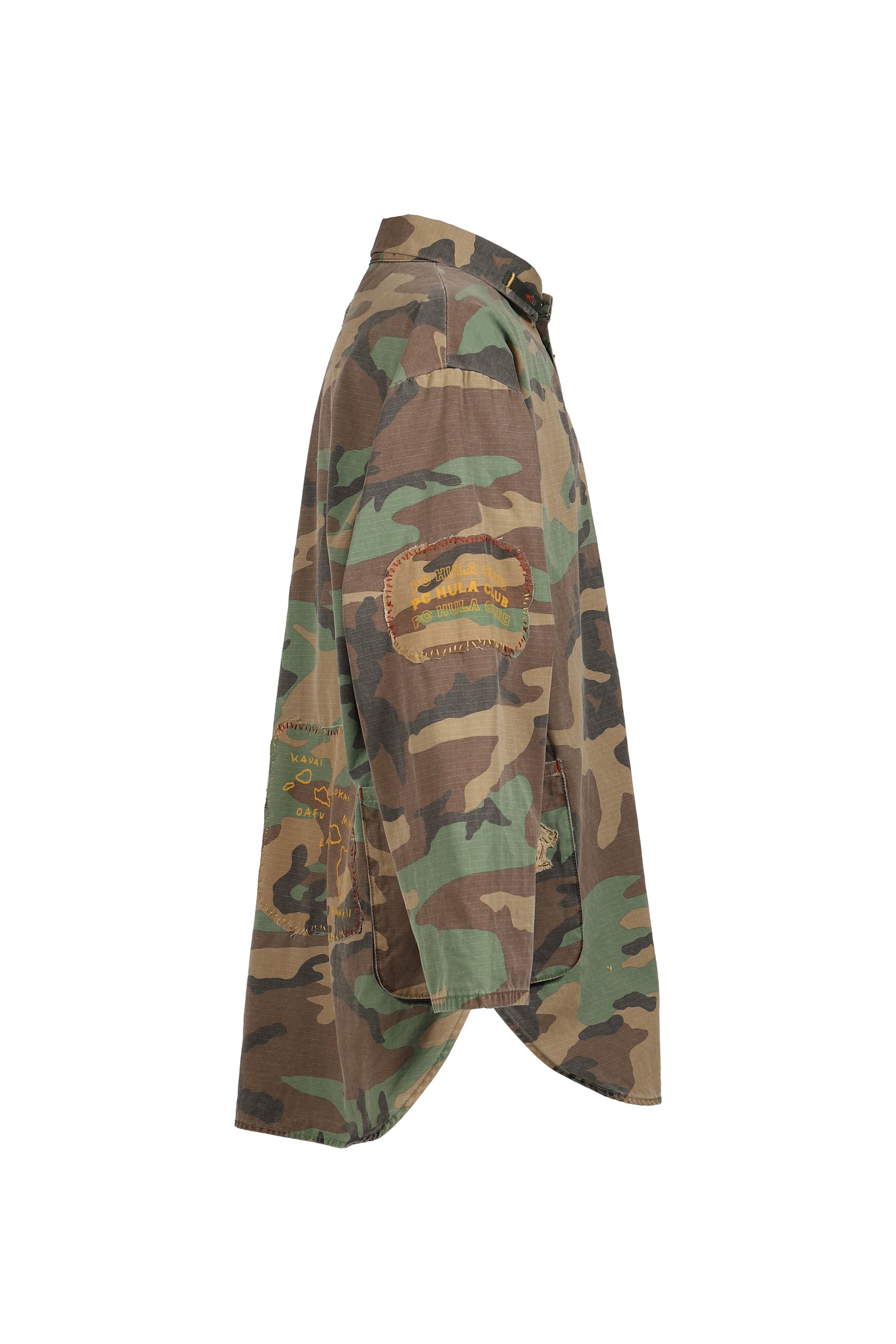 ALOHA CAMOUFLAGE SHIRT JACKET / CAMO