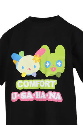 COMFORT × SANRIO CHARACTERS UH T-SHIRT / BLK