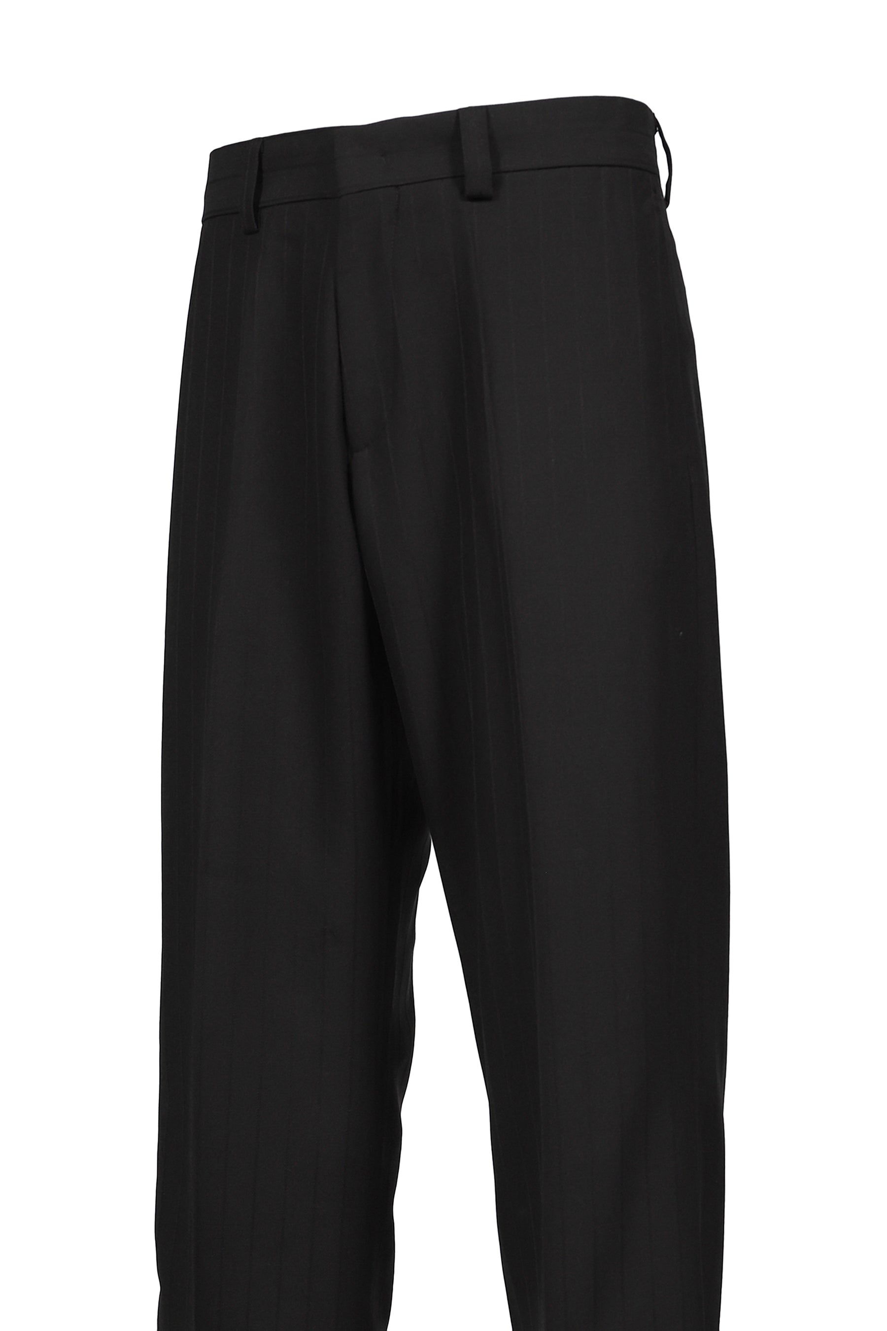 HENRI’S EVERYDAY TROUSER / BLK BLK STRIPE
