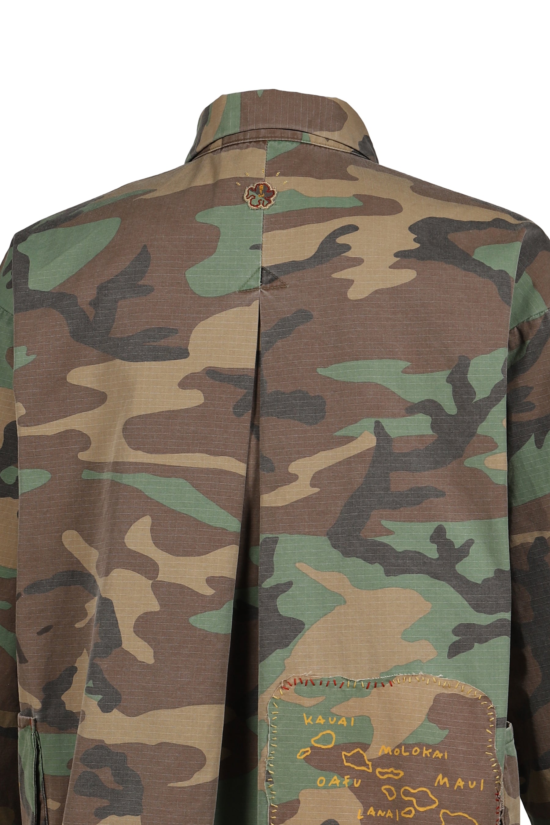 ALOHA CAMOUFLAGE SHIRT JACKET / CAMO