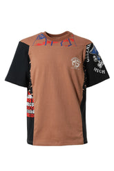 REGENERATED GRAPHIC T-SHIRT PATCHWORK T-SHIRT / BR51 BRW