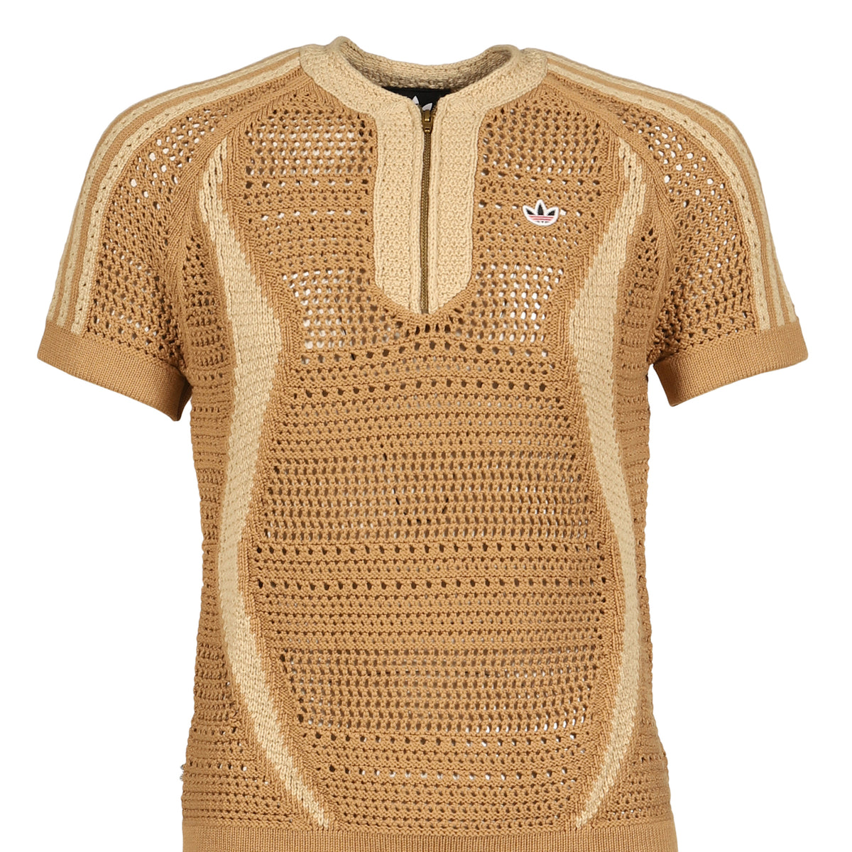 adidas x CLOT Collaboration SS26 KNIT JERSEY / CARDBOARD - NUBIAN