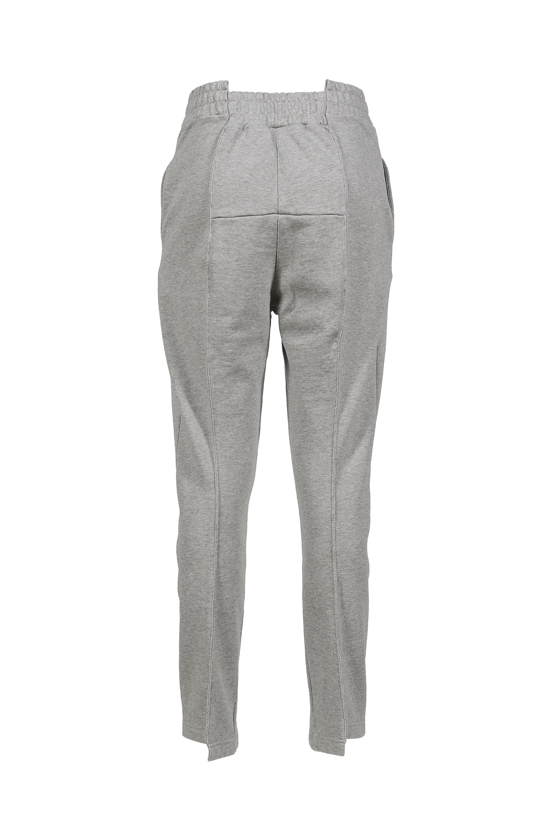 CUT-UP LOGO SWEATPANTS / GRY MELANGE