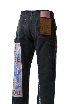 BAGGY JAWN DENIM-3 / ASSORT