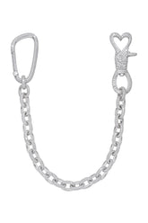 CUPID STARRY NIGHT FULL DIAMOND PANTS CHAIN / WHT