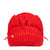 MOHAIR CHUNKY EARS BEANIE / RED 