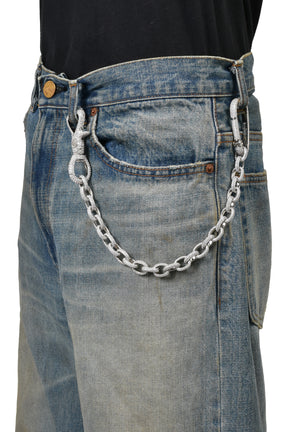 CUPID STARRY NIGHT FULL DIAMOND PANTS CHAIN / WHT