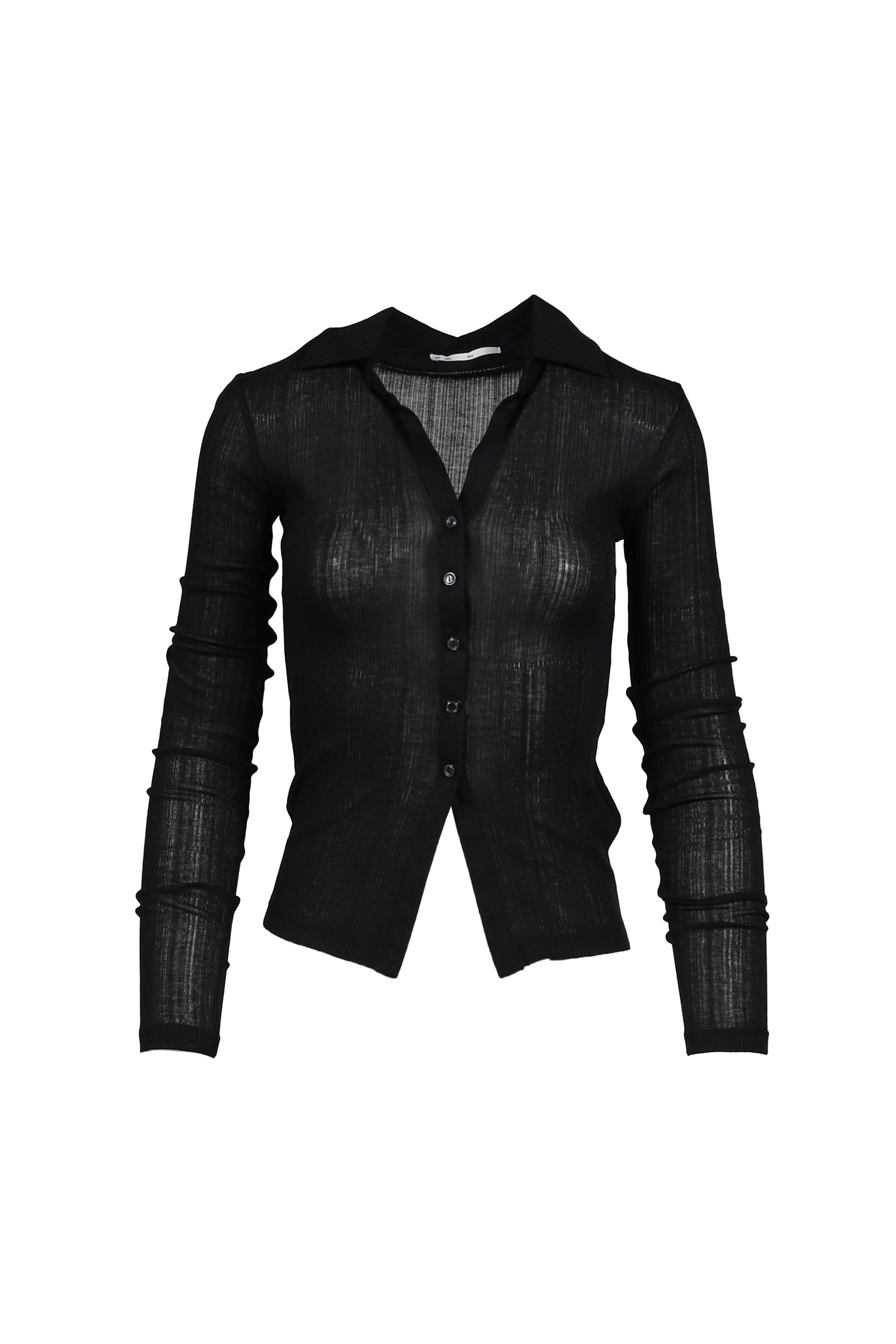 BOHEMSEO ボヘムソ SS26 TENCEL COLLAR SHIRT / BLK - NUBIAN ヌビアン
