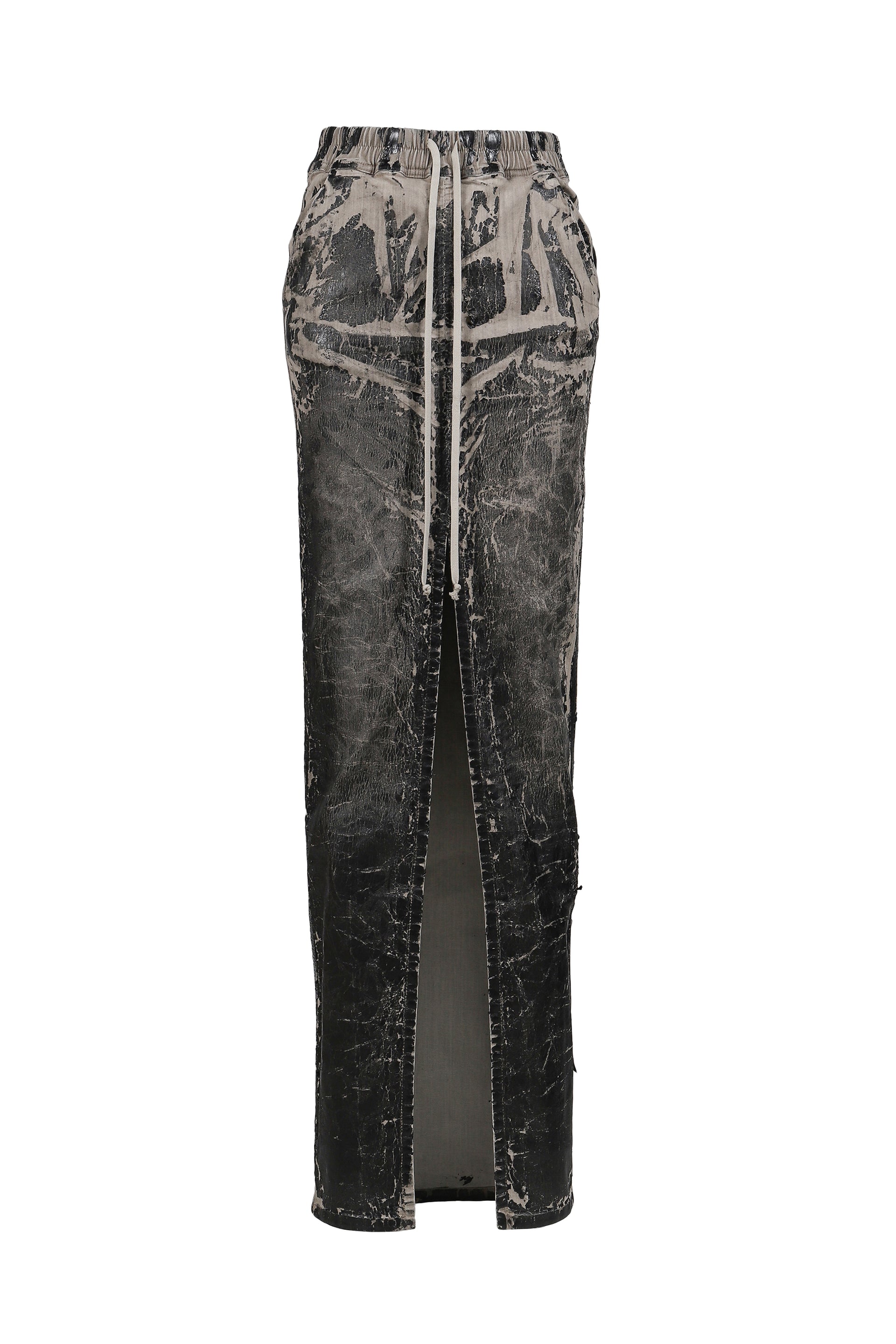 PHLEG PILLAR SKIRT / BLK WASHED FOIL