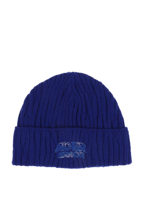 LOGO BEANIE / BLU